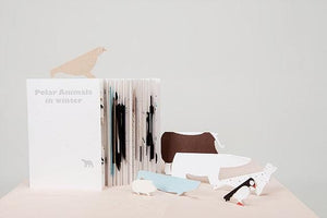 IKSK Design Korea - Polar Animal In Winter 韓國x法國品牌剪紙創意玩具 （北極動物）