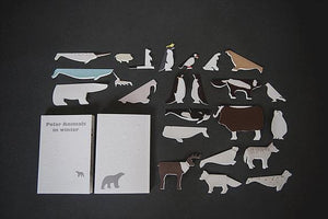 IKSK Design Korea - Polar Animal In Winter 韓國x法國品牌剪紙創意玩具 （北極動物）
