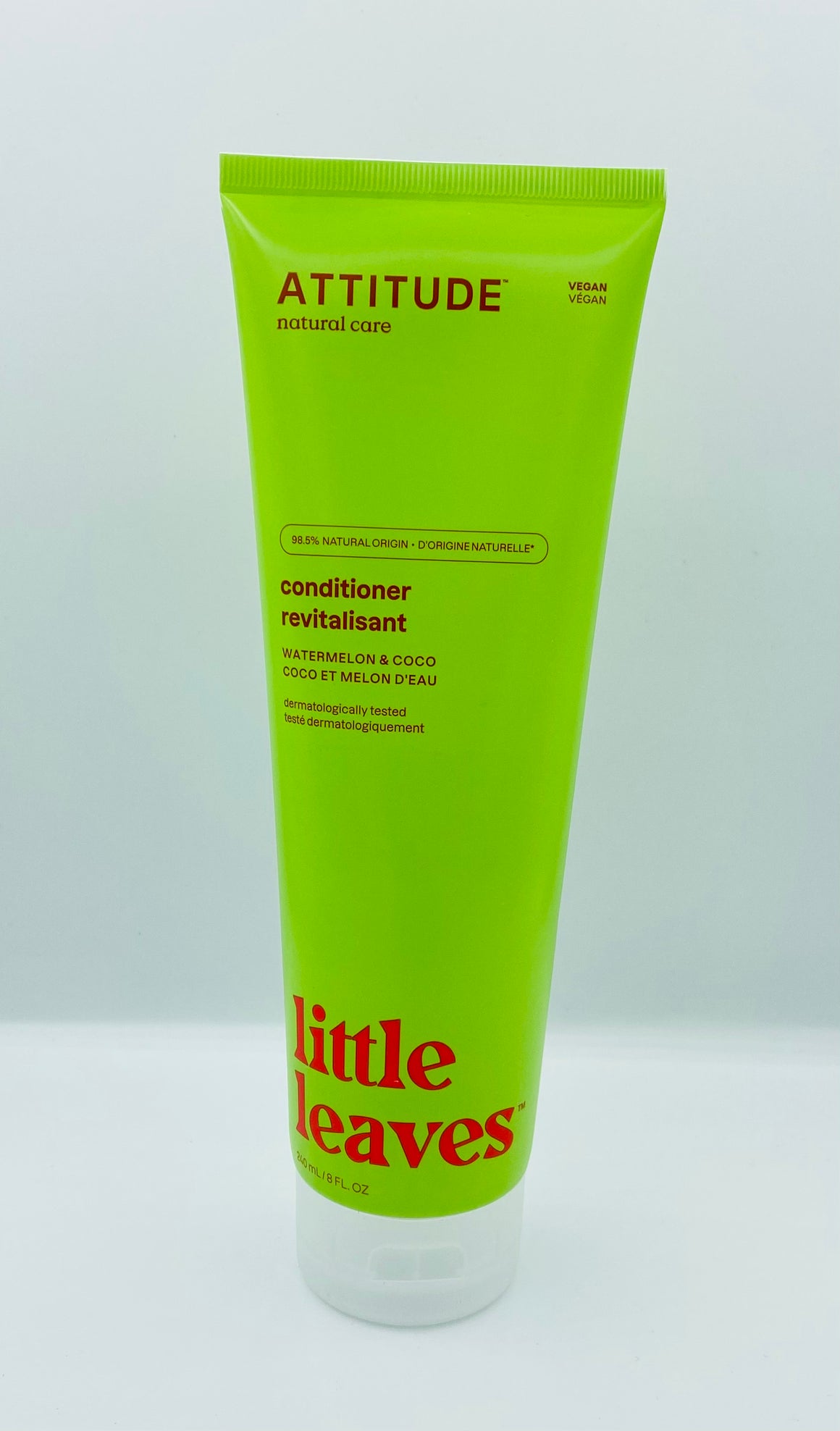 Attitude Canada- Little Leaves Conditioner-Watermelon & Coco 240 ml（兒童護髮素-西瓜味）