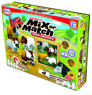 Popular Playthings Magnetic Mix or Match Animals Farm 美國Popular Playthings磁石配對拼砌玩具-農莊動物