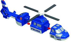 Popular Playthings Mix or Match Vehicles Police 美國Popular Playthings磁石配對拼砌玩具-警察主題