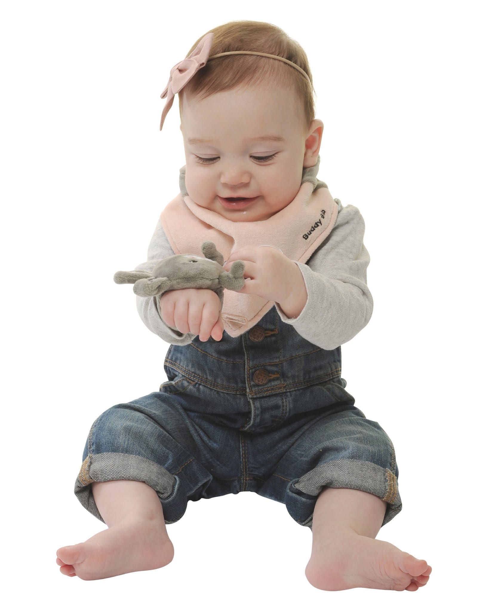 Malarkey Canada-BUDDY BIB BOUNCY BUNNY 加拿大品牌咬咬口水肩（小兔）