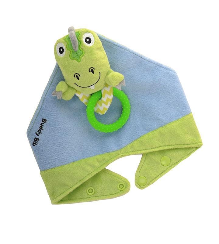 Malarkey Canada-BUDDY BIB T-EETHING REX 加拿大品牌咬咬口水肩（恐龍）