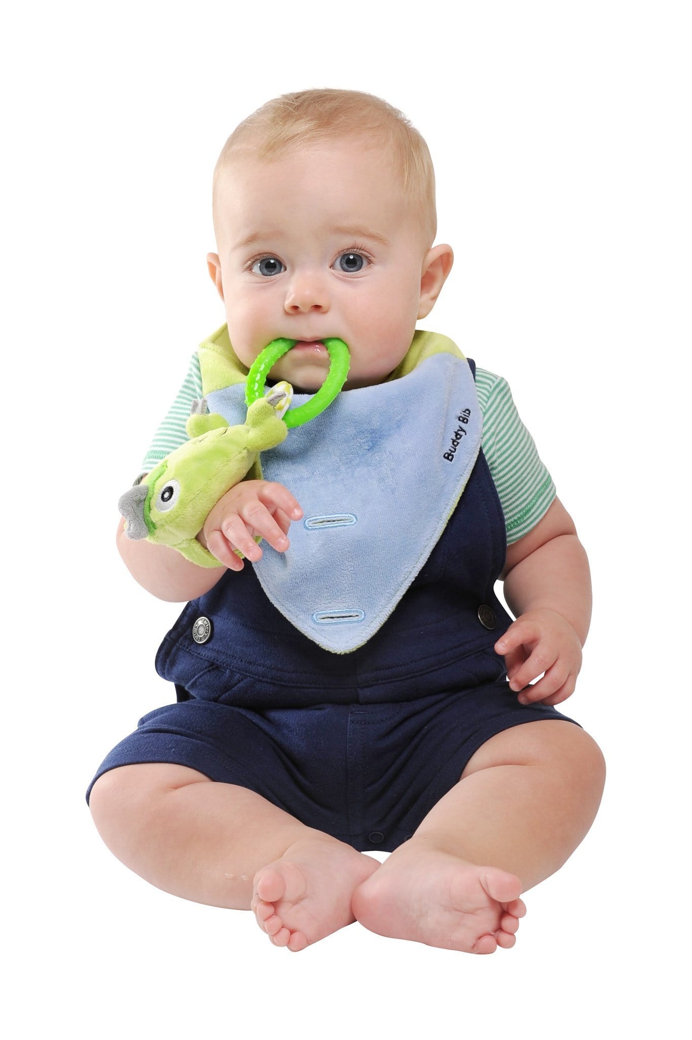 Malarkey Canada-BUDDY BIB T-EETHING REX 加拿大品牌咬咬口水肩（恐龍）