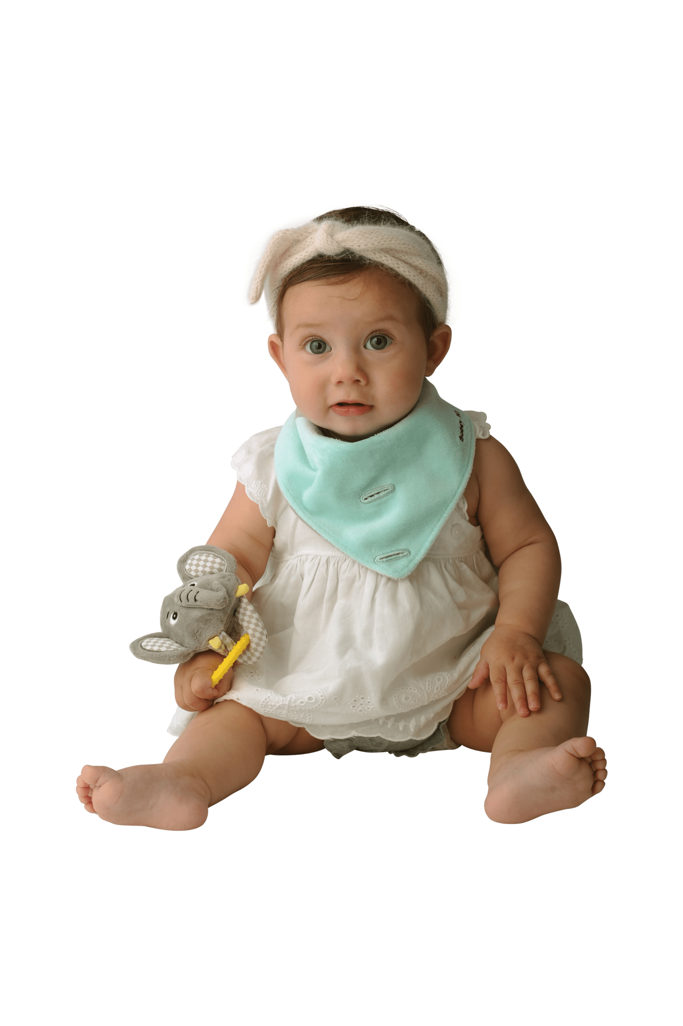 Malarkey Canada-BUDDY BIB - ELI ELEPHANT 加拿大品牌咬咬口水肩（大象）