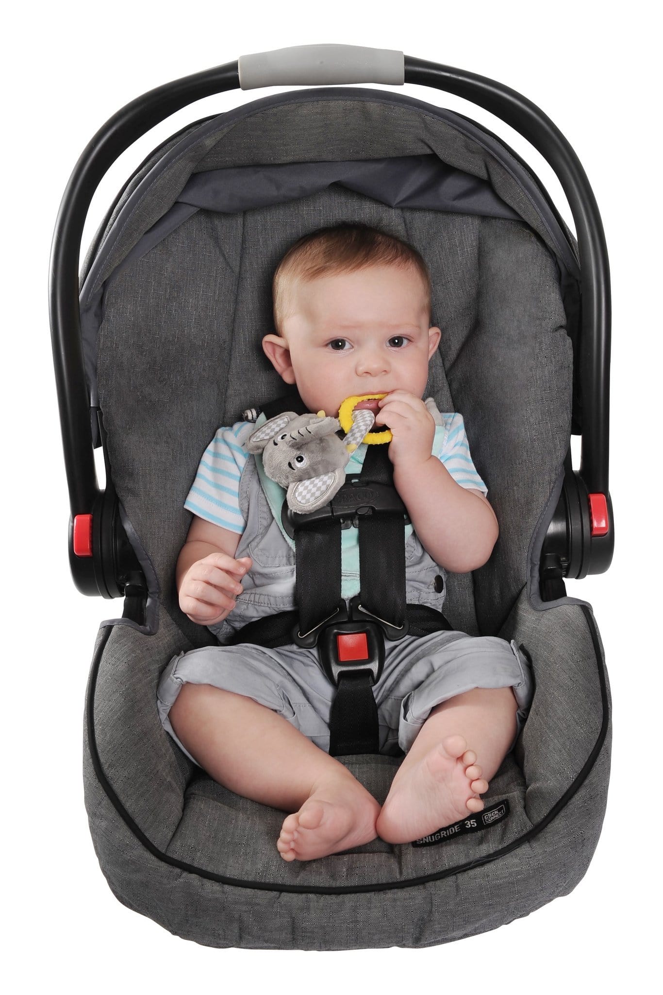 Malarkey Canada-BUDDY BIB - ELI ELEPHANT 加拿大品牌咬咬口水肩（大象）