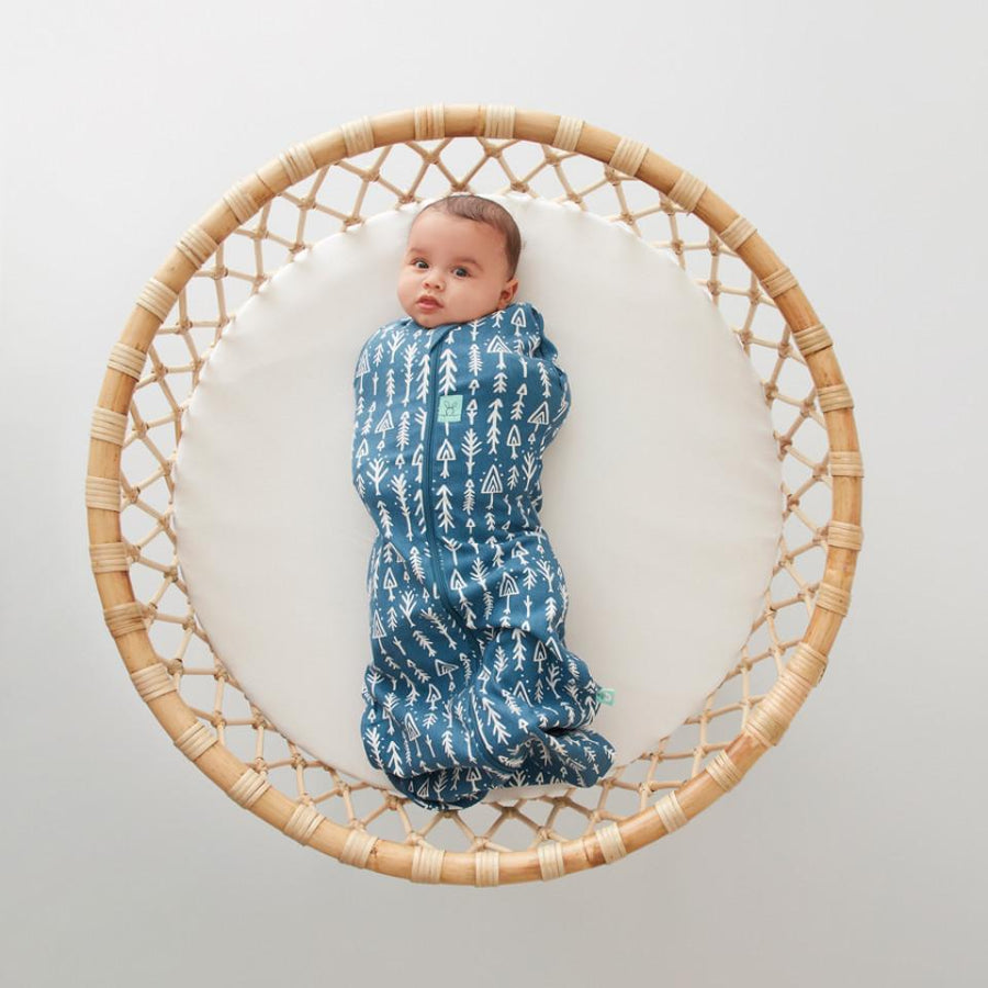 Ergo Pouch Australia Cocoon Baby Sleeping Bag (1.0 Tog) 3-12 Months - Midnight Arrows 嬰兒睡袋 (春夏季適用)