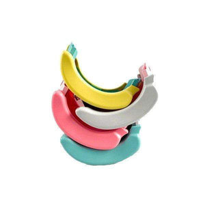 Junju Korea - Banana Baby Potty - Gray Pink 韓國品牌JUNJU可摺疊易攜兒童坐廁 灰+粉紅