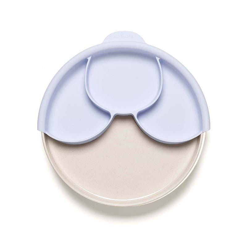 Miniware Taiwan Smart Divider Plate Set - Natural Bamboo+Lavender 台灣Miniware天然無害智慧型食物分隔盤