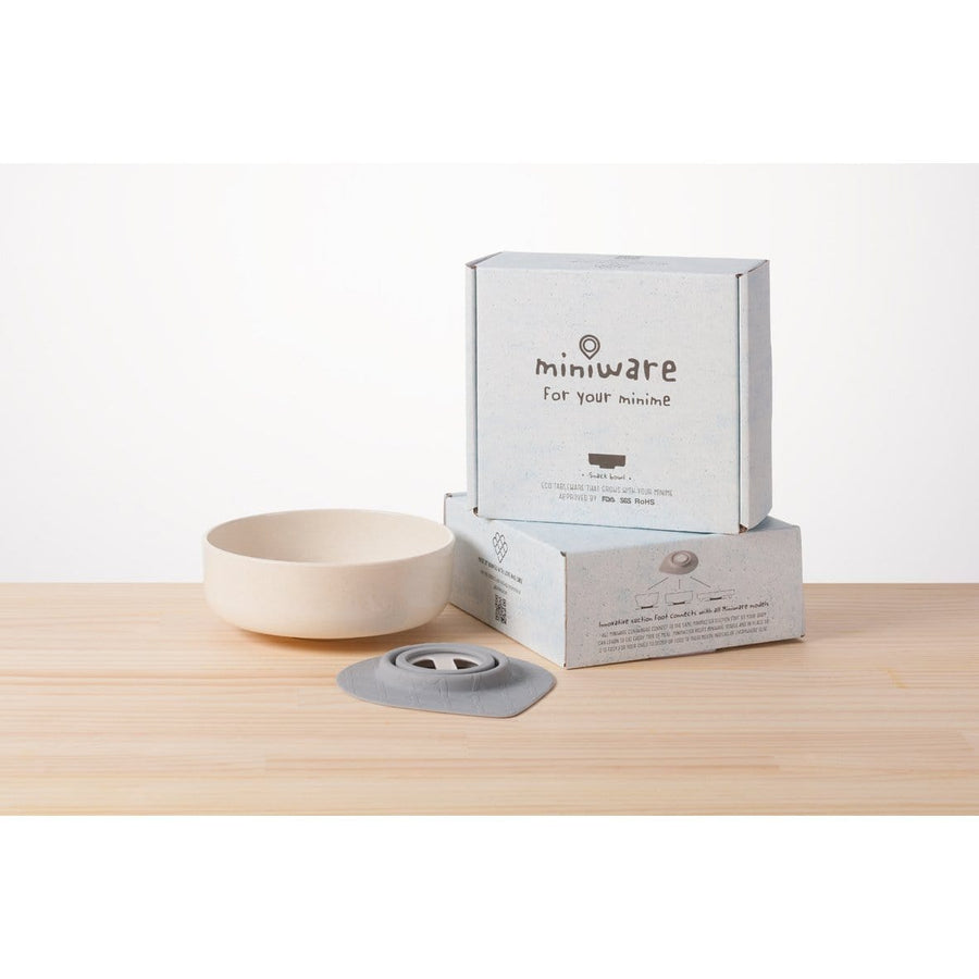 Miniware Taiwan Snack Bowl Set - Natural 台灣Miniware天然植物製食物盤
