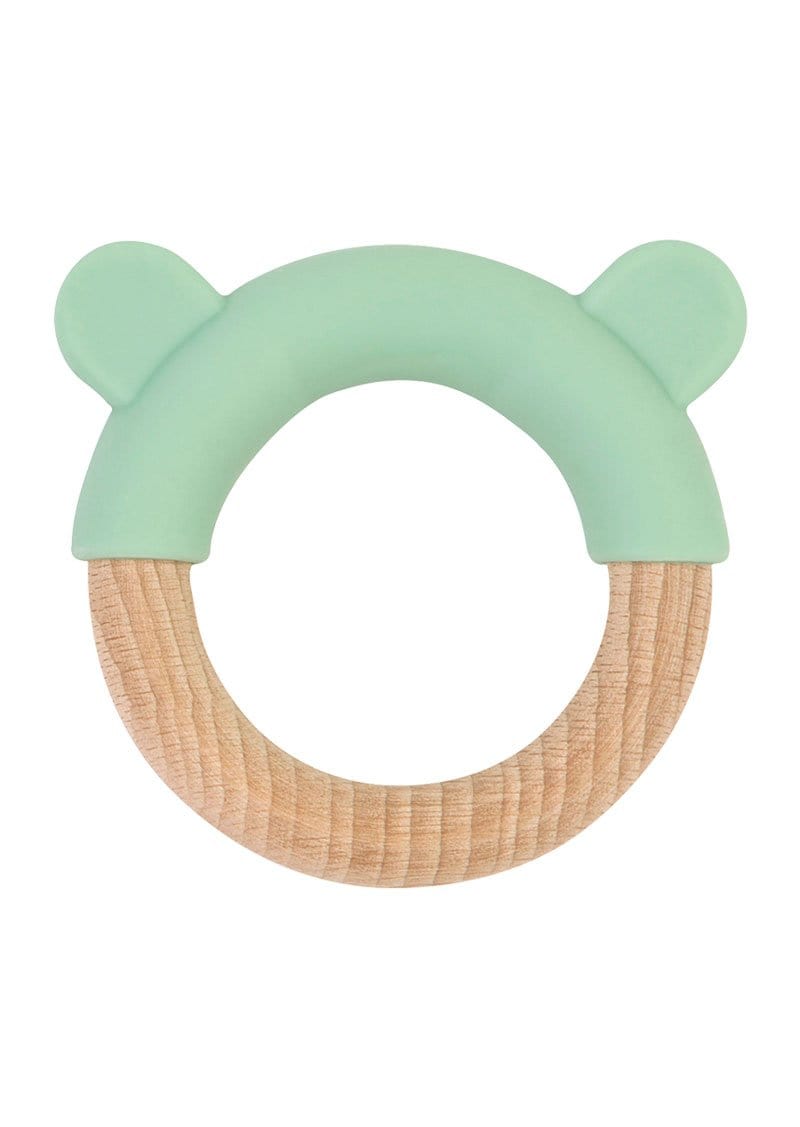 Saro Baby Madrid- NATURE TOY “LITTLE EARS” Teether- Mint 咬咬小耳牙膠玩具