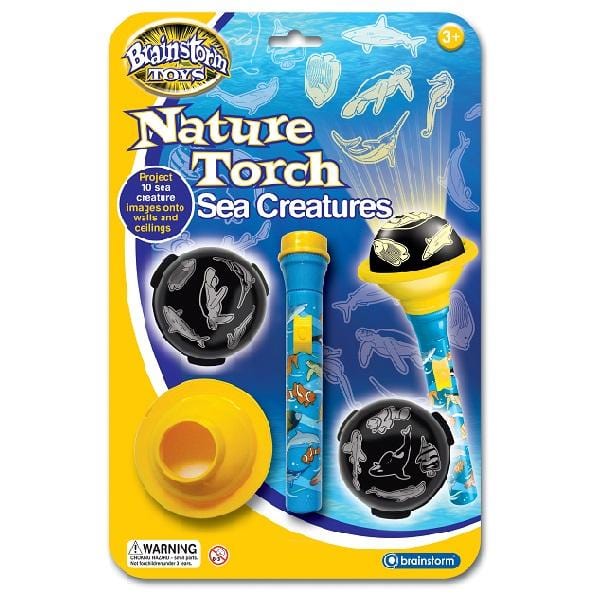 Brainstorm UK Nature Torch Sea Creatures 英國Brainstorm Toys海洋生態投影電筒