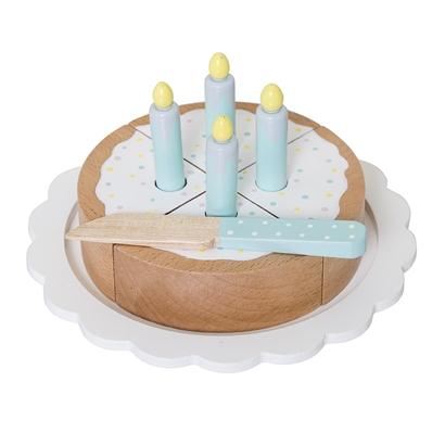 Bloomingville Denmark- Play Set, Cake, Multi-color, Lotus 丹麥品牌木製蛋糕兒童玩具
