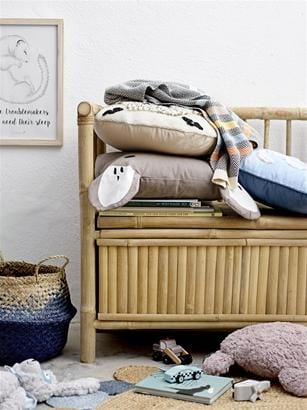 Bloomingville Denmark-Toy Car, Blue & Grey, MDF 丹麥品牌木製賽車仔幼兒玩具