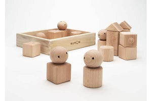 Kumon Toys Japan- 1st Wooden Blocks (4+ months) 日本公民數Kumon 木制積木
