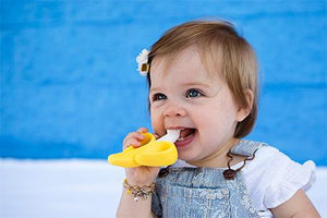 Baby Banana USA- Infant Training Toothbrush-Pink （美國Baby Banana 幼兒學習牙刷-粉紅色）