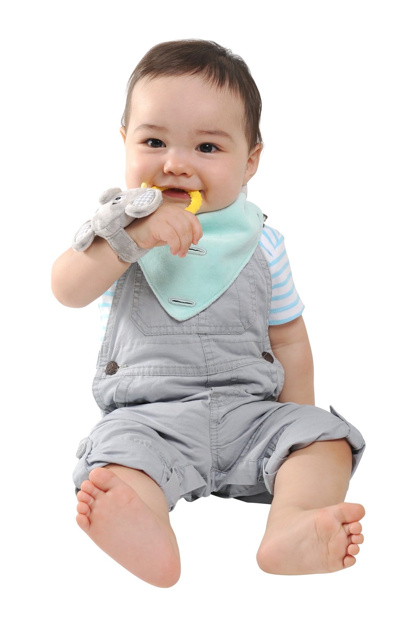 Malarkey Canada-BUDDY BIB - ELI ELEPHANT 加拿大品牌咬咬口水肩（大象）