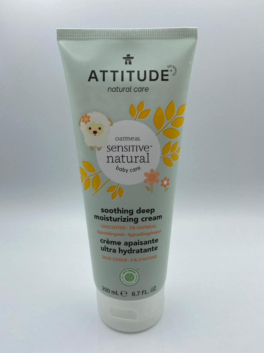 Attitude Canada- Sensitive Baby Soothing Moisturizing Cream (嬰幼兒舒緩保濕燕麥潤膚膏-濕疹肌適用）