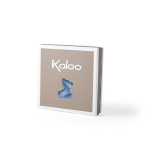 Kaloo France- Plume Blue Bear Doudou 法國品牌Kaloo (小熊與安撫巾）（粉藍色）