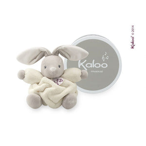 Kaloo France- Plume Cream Chubby Rabbit Musical Bear 法國品牌Kaloo (音樂小兔）（米黃色）