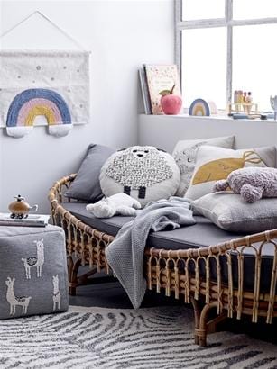 Bloomingville Denmark- Toy Plane, Nature, Lotus 丹麥品牌木製直升機兒童玩具